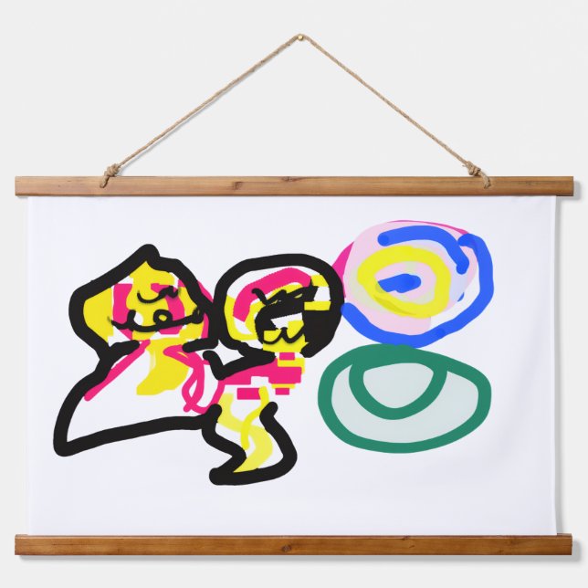 Jellyfishes lover  hanging tapestry (Front)