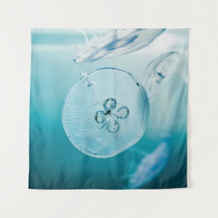 JELLYFISHES UNDERWATER TAPESTRY