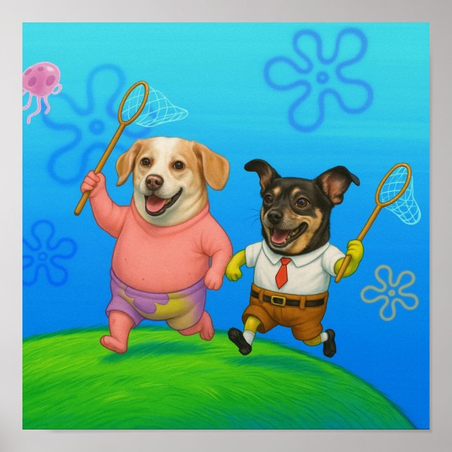 "Jellyfishing" Poster (Front)