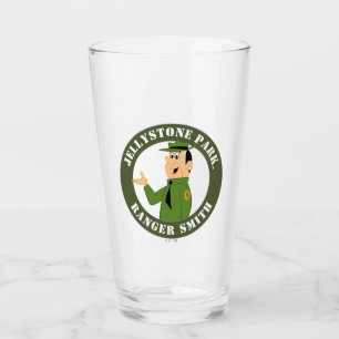 Jellystone's Ranger Smith Portrait Glass