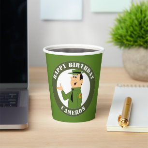 Jellystone's Ranger Smith Portrait Paper Cups