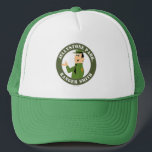 Jellystone's Ranger Smith Portrait Trucker Hat<br><div class="desc">Step into Jellystone Park with this vibrant portrait of Ranger Smith! Known for keeping a watchful eye on Yogi Bear and his picnic basket-stealing antics, this fun and colourful artwork showcases the beloved park ranger in his classic green uniform and friendly pose. With a bold circular frame and a retro...</div>