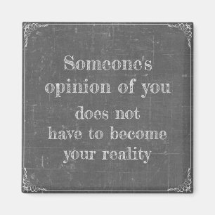 Jemandes Meinung von dir Magnet