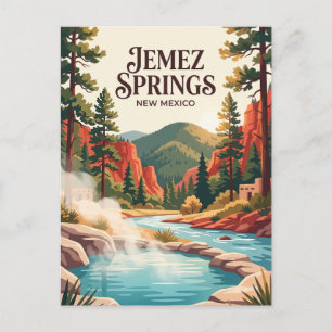 Jemez Springs, New Mexico Postcard