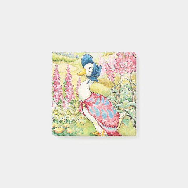 “Jemima Puddle Duck” by Beatrix Potter Post-it Notes (Front)