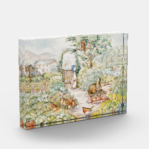 Jemima Puddle Duck in Mr Mc Gregor's Garden Photo Block