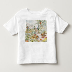 Jemima Puddle Duck in Mr Mc Gregor's Garden Toddler T-Shirt