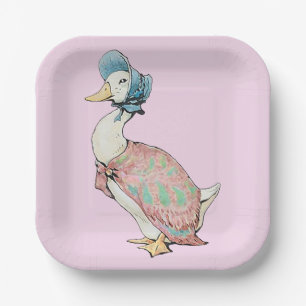 Jemima Puddle Duck Paper Plate