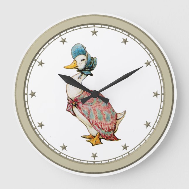Jemima Puddleduck Large Clock (Front)