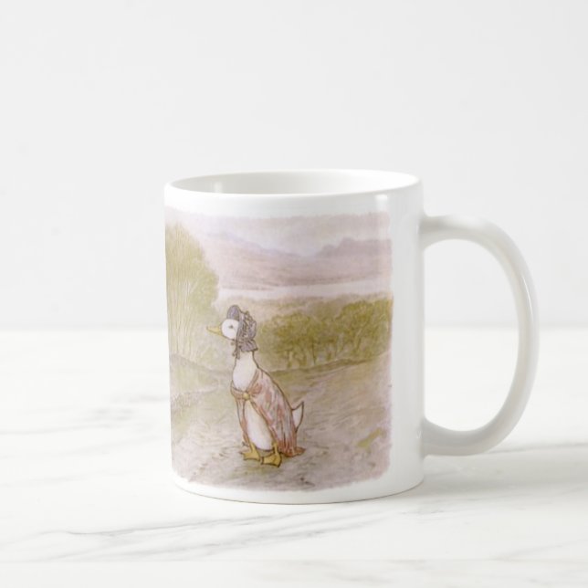 Jemima Puddleduck mug, beatrix potter gift Coffee Mug (Right)