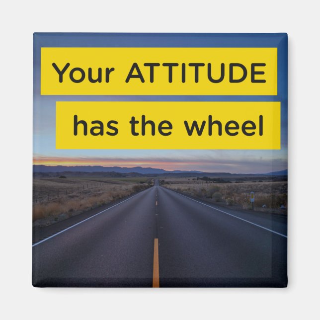 Jen Sincero Badass Motivational Quote Magnet (Front)