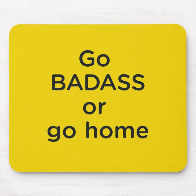 Jen Sincero Badass Mousepad (Front)