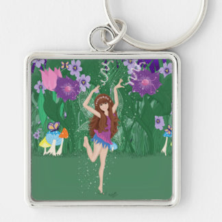 Jen the Dancing Flower Fairy Key Ring