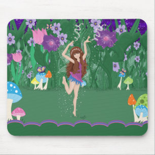 Jen the Dancing Flower Fairy Mousepad