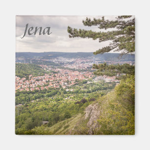 Jena view photo magnet