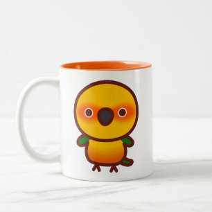 Jenday Conure Two-Tone Coffee Mug