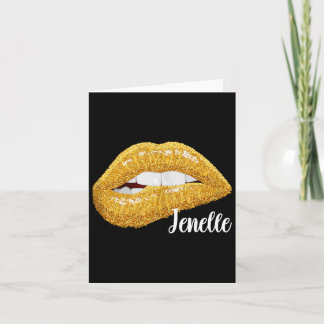Jenelle - First Name Gift Sleeveless Card