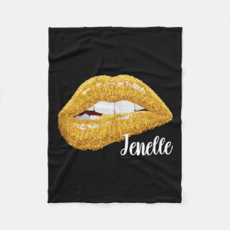 Jenelle - First Name Gift Sleeveless Fleece Blanket