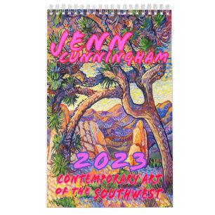 jenn cunningham 2023 art calendar