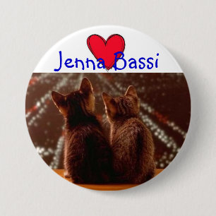 Jenna Bassi 7.5 Cm Round Badge