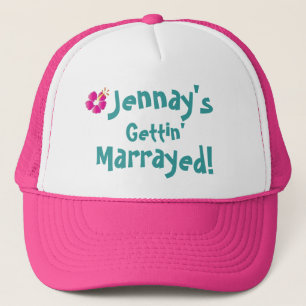 jennay flower, Jennay's, Gettin', Marrayed! Trucker Hat