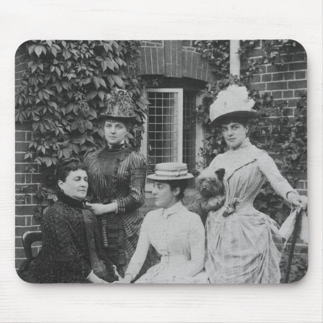 Jennie Jerome, later Lady Randolph Churchill Mouse Pad (Front)