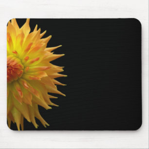 Jennie On Black Mouse Pad