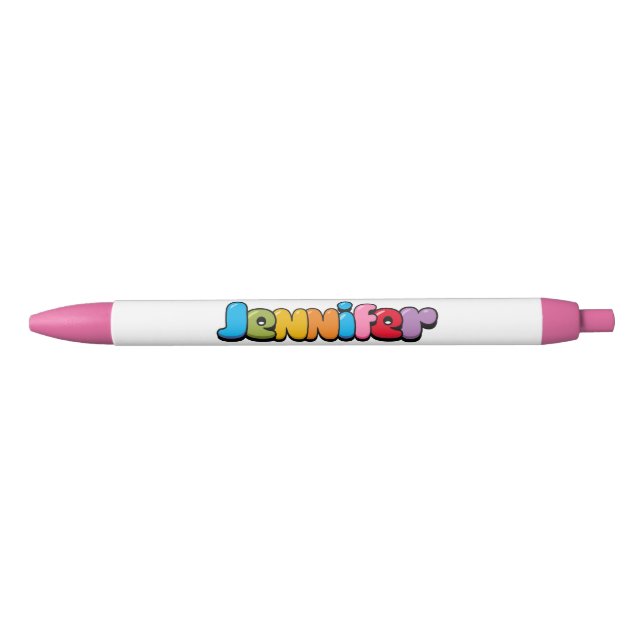 Jennifer Black Ink Pen (Front)