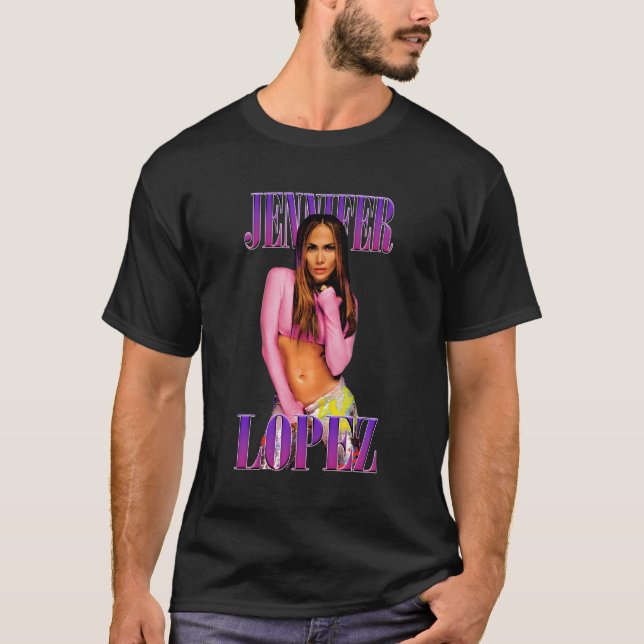 Jennifer Lopez K Pose T-Shirt (Front)