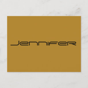Jennifer, Orphan Black tv show character,geometric Postcard