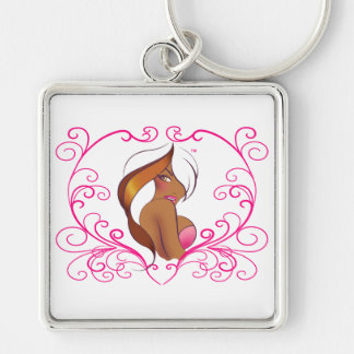 Jennifer Rabbit Key Ring