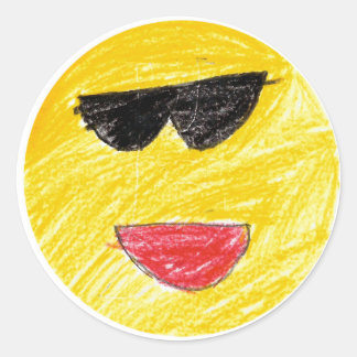 Jennifer: Round Sticker