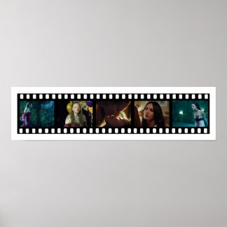 Jennifers Body  Film Roll 11th anniversary sticker Poster
