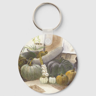Jennifer's Pumpkins Key Ring