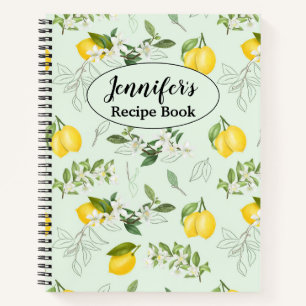 Jennifer's Recipe Book Personalised By Name