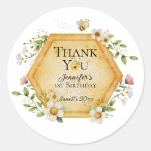 Jennifer's Sweet to Bee One Favour Label