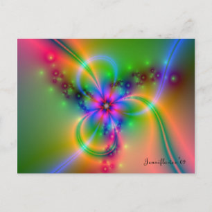 Jenniflower #7 postcard