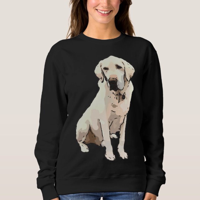 Jennkirk Yellow Lab Sweatshirt (Front)