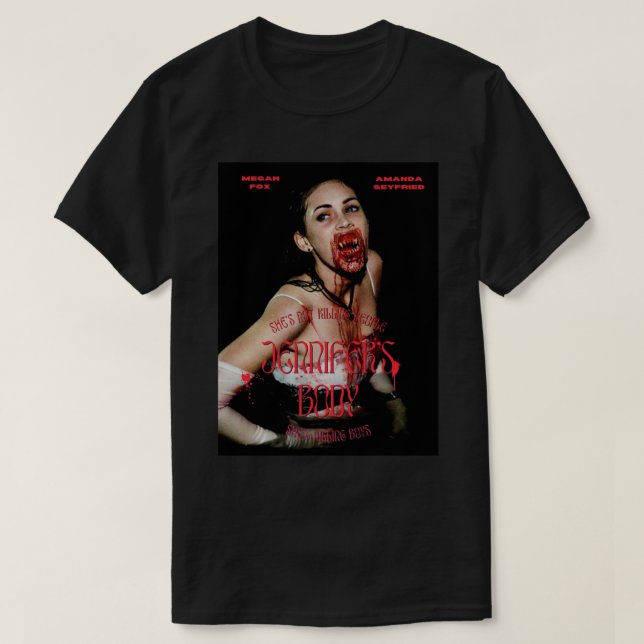 Jennnifer Body Movie Poster Poster.png T-Shirt (Design Front)