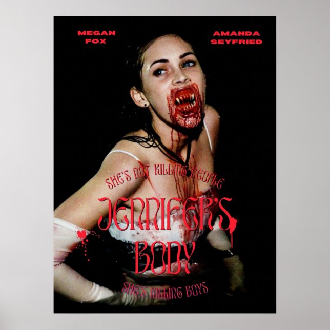 Jennnifers Body Movie Poster (Front)