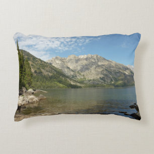 Jenny Lake at Grand Teton National Park Decorative Cushion