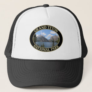 Jenny Lake at Grand Teton National Park in Wyoming Trucker Hat