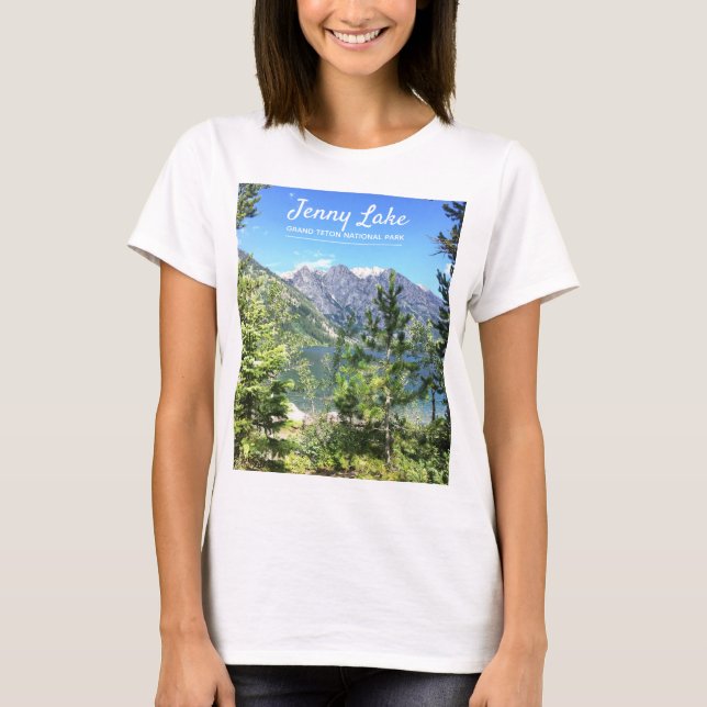 Jenny Lake | Grand Teton Mountains T-Shirt (Front)