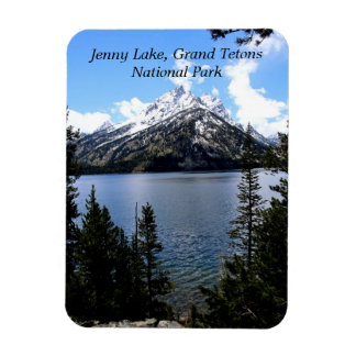 Jenny Lake Grand Tetons Flexible Photo Magnet