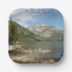 Jenny Lake Paper Plate