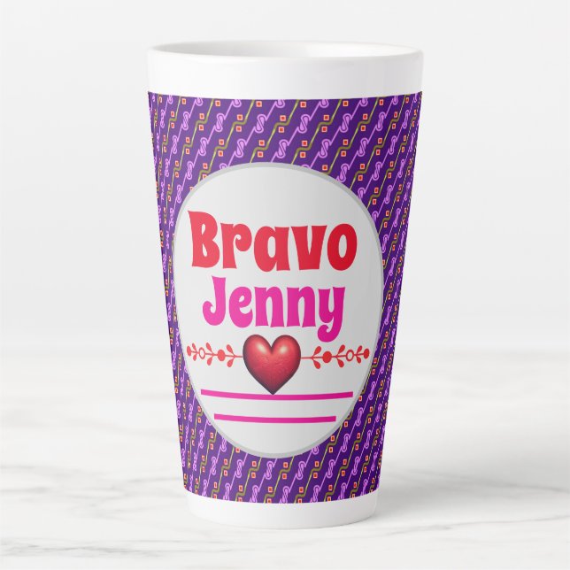Jenny Latte Mug (Front)