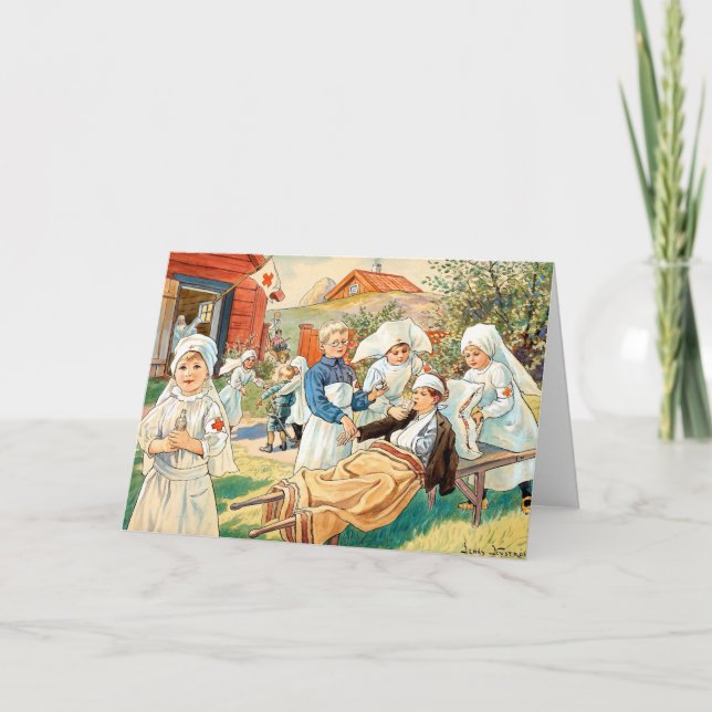 Jenny Nystrom - The Red Cross Card (Front)