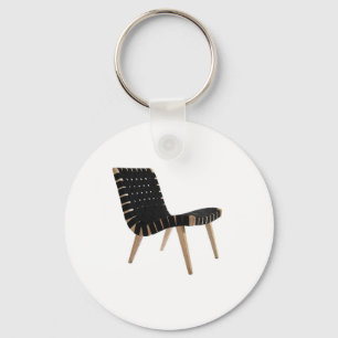 JENS RISOM by Knoll Mid-Century Modern Strap Chair Key Ring
