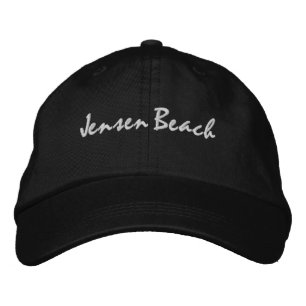 Jensen Beach Florida Embroidered Baseball Hat