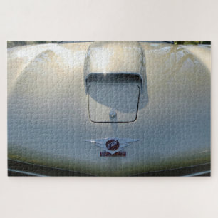 Jensen CV8,vintage British Sports Tourer Jigsaw Puzzle